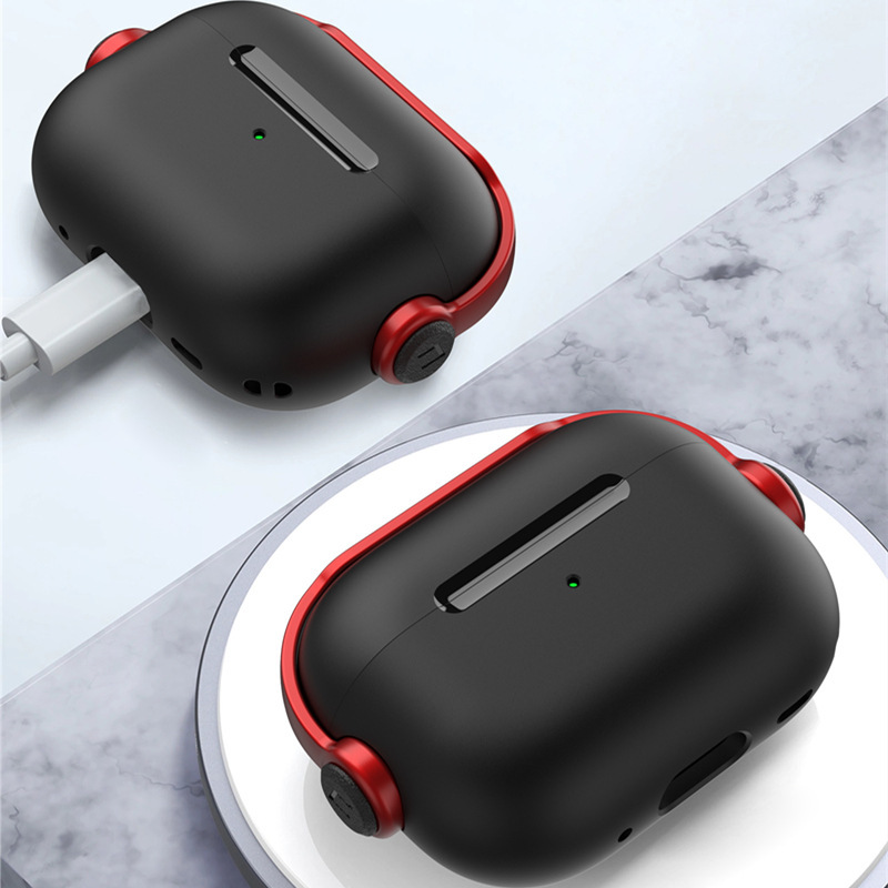 Airpods Pro ケース かわいい Ins スタイル 第二世代 Bluetooth シェル Airpodspro2 保護カバー|undefined