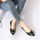 Women's shoes. Single-layer shoes women's large size low heel square buckle 2023 spring summer autumn new Korean-style bean shoes women