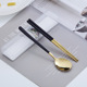 gold black