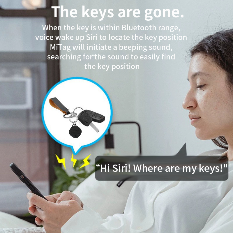 itag Bluetooth locator for findmy pet tracker IOS system airtag anti-lost device artifact