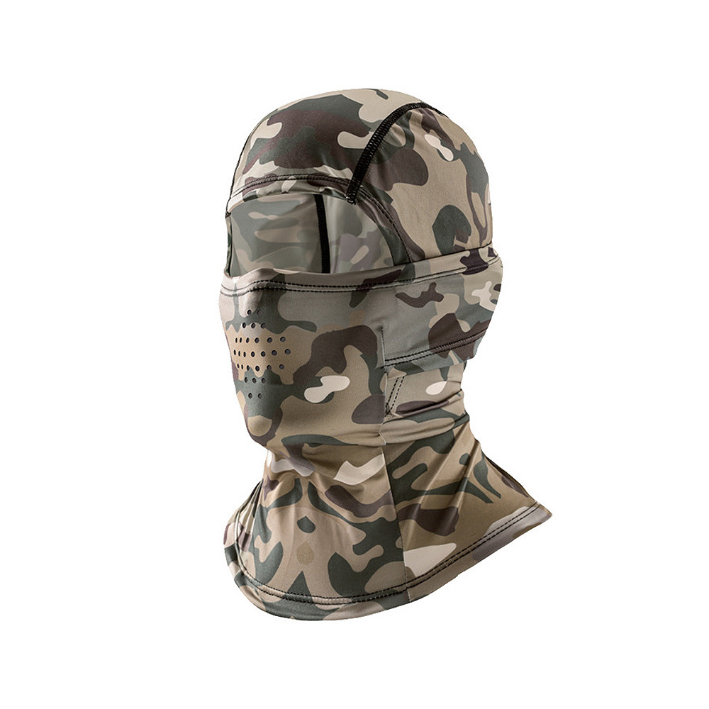 Summer Tactical Camouflage Headgear Men's Outdoor Fishing Motorcycle Ice Silk Breathable Sun Protection Riding Mask XTJ123