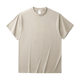 250g Japanese Heavy Weight Loose Pure Cotton Short-sleeved T-shirt Men's and Women's White T-shirt Solid Color Loose Base Shirt Trendy INS