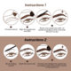 Cross-border DEROL seal eyebrow powder Amazon eyebrow Department styling cream wax eyebrow print eyebrow paste eyebrow brush set box eyebrow powder