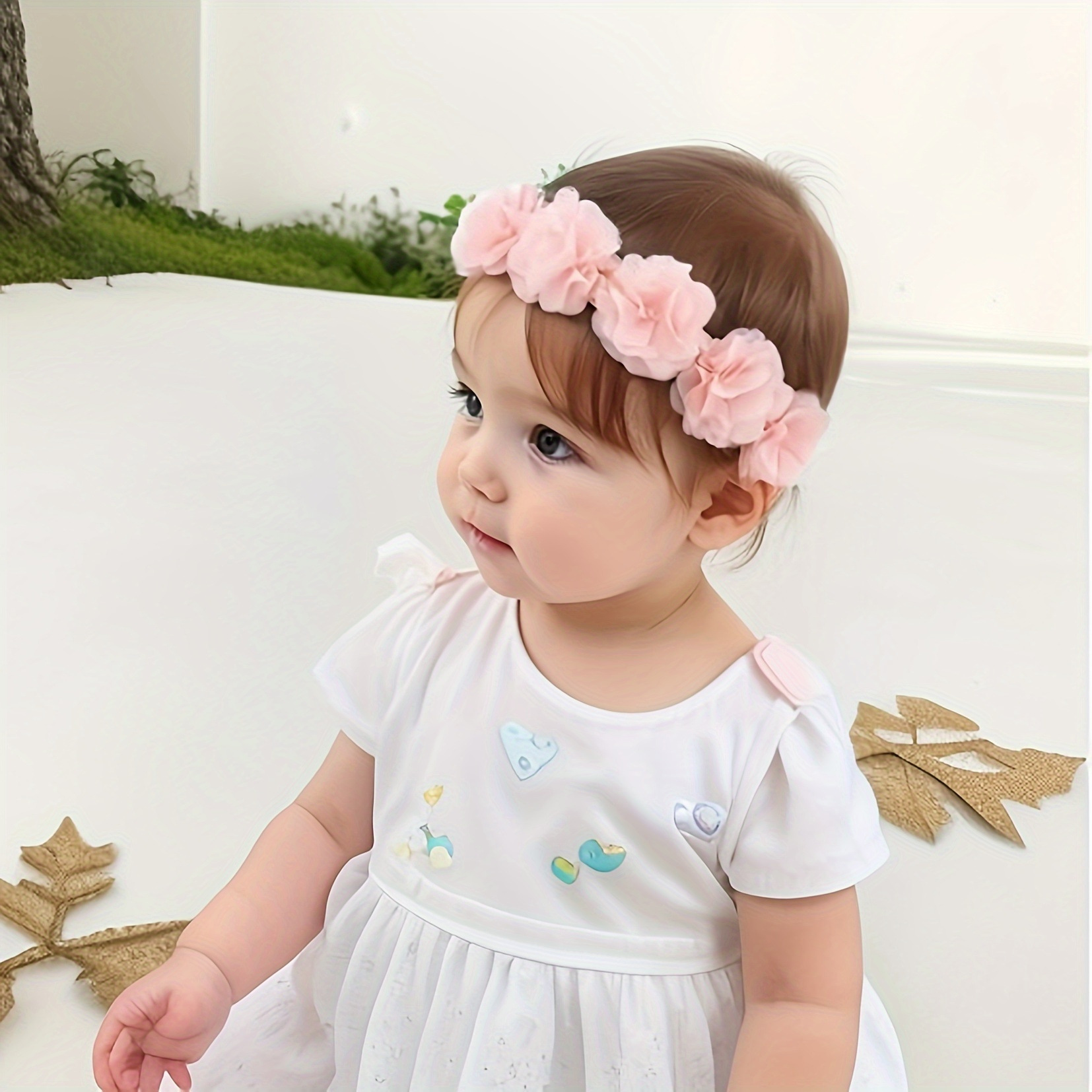 Cross-border Europe and the United States summer ins baby hair band high sense princess baby newborn children's accessories baby hair accessories