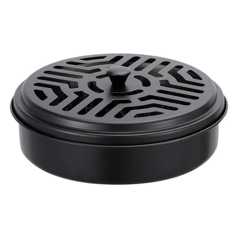 Fireproof Mosquito Incense Box with Lid Mosquito Incense Tray with Lid Mosquito Incense Tray with Lid Portable Mosquito Incense Device Mosquito Incense Rack