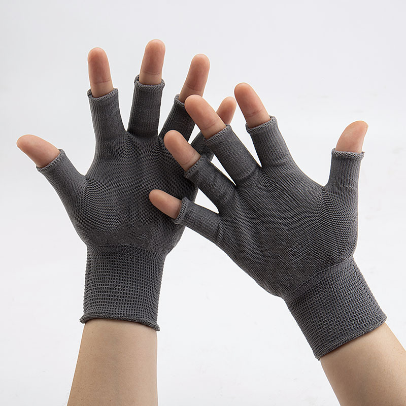 Guanti da lavoro da donna, resistenti all'usura, traspiranti, stretti, elastici, sottili, da uomo, in nylon, antistatici, industriali_voghion.com
