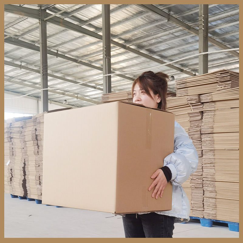 Moving carton express packaging delivery logistics carton five seven layer super hard storage finishing box factory outlet