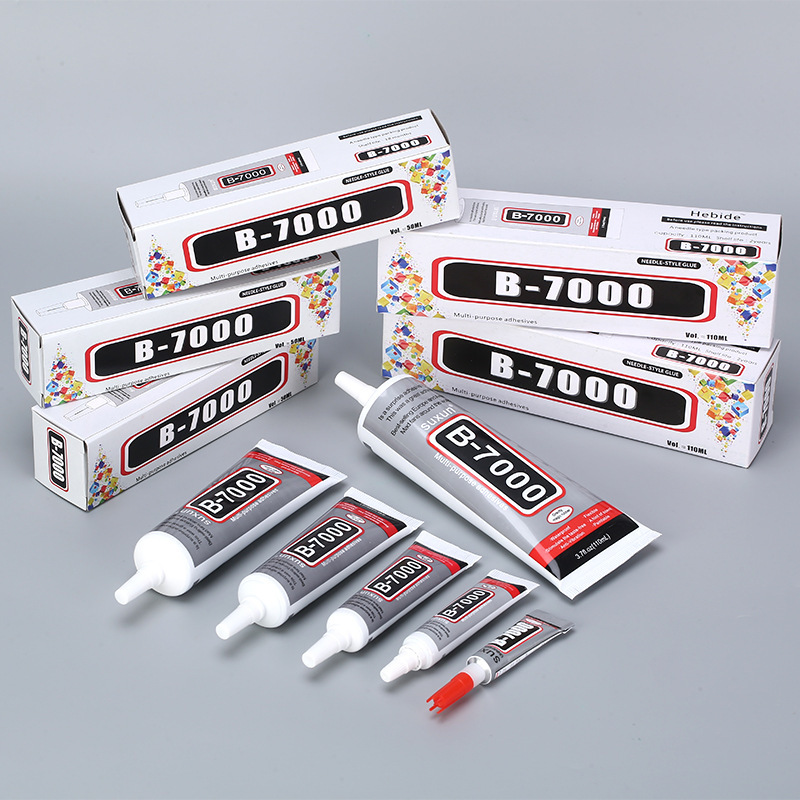 Strong glue small glue glue 3ml transparent nail art jewelry glue drill mobile phone shell repair all-in-one glue b7000