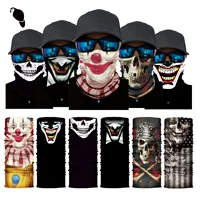 Череп Half Face серии трансграничный волшебный шарф разнообразие уличное полотенце для лица маска для верховой езды Бесшовный шарф для взрослых