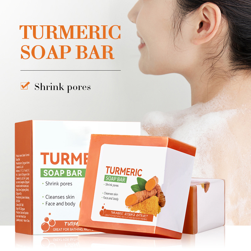 Turmeric soap essential oil soap handmade soap cleansing bath soap ginger soap