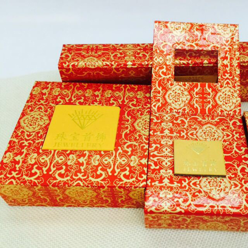 Wholesale jewelry box factory direct packaging bracelet pendant necklace ring box Wholesale gift packaging