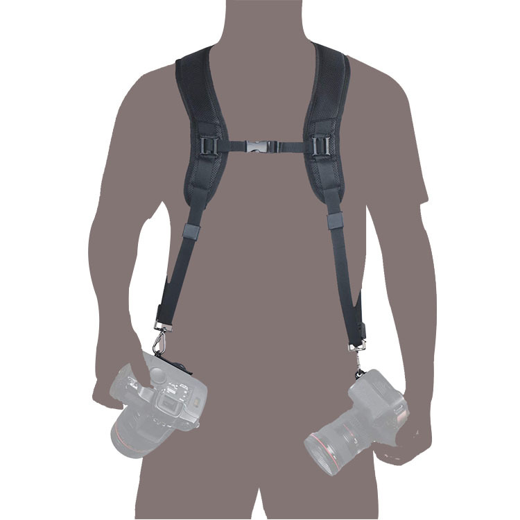 Camera double shoulder strap SLR double shoulder strap breathable K word double shoulder strap