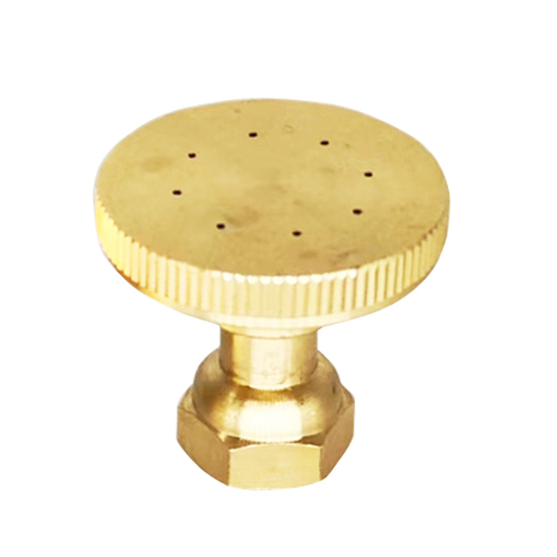 Garden Atomization Nozzle all copper eight-hole adjustable straight curved nozzle greenhouse fruit and vegetable agricultural spraying delicate nozzle
