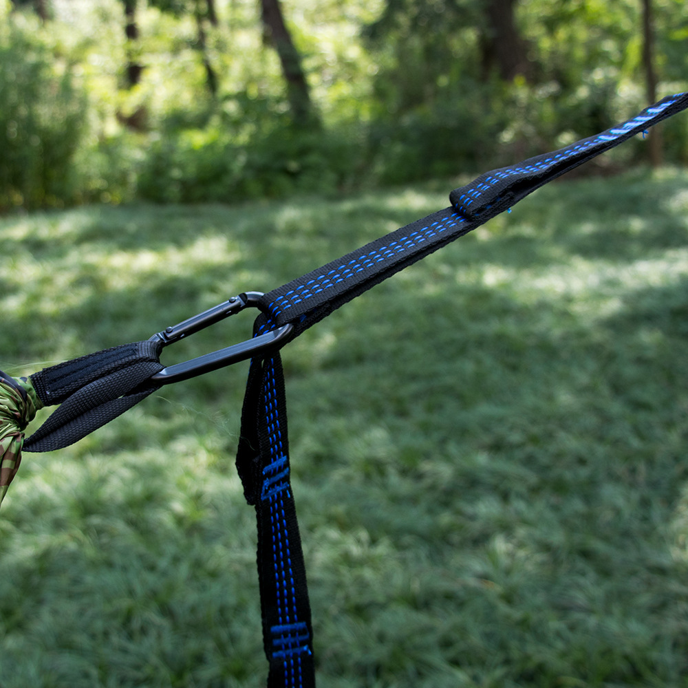High equipped with loop strap hammock single and double 270 * 140CM210T nylon parachute cloth portable