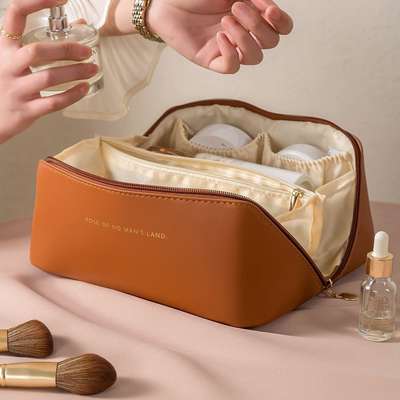 2023 New Cosmetic Bag Women's Large Capacity Portable Cosmetic Case Travel Wash Bag Cosmetic Storage Bag