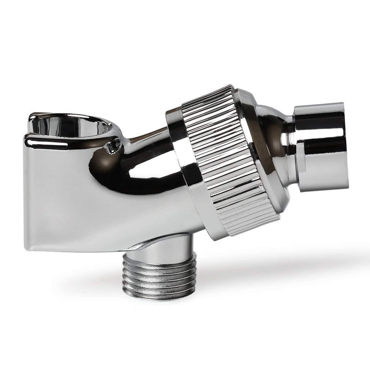 American shower bracket water separator bracket cross-border Amazon plastic electroplating American three-way socket American arm frame