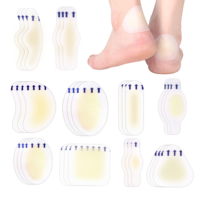 Blister stickers women's high heel shoes gel heel stickers anti-wear foot stickers heel stickers shoes stickers half size pad heel stickers