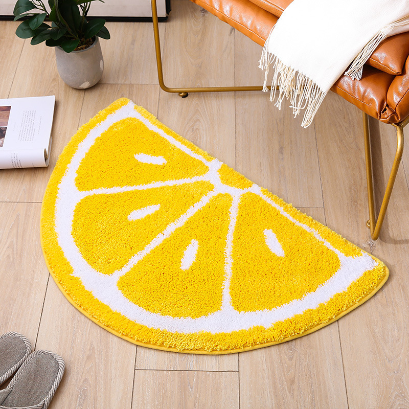 Ins-style home bathroom mat, bathroom absorbent foot mat, bathroom thick anti-slip faux sheepskin mat, available for dropshipping