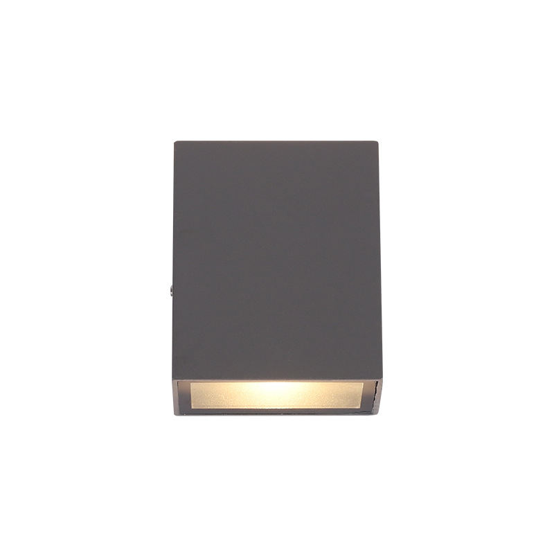Modern minimalist personalized wall lamp outdoor courtyard hotel Villa aisle led wall lamp aluminum double head COB wall lamp
