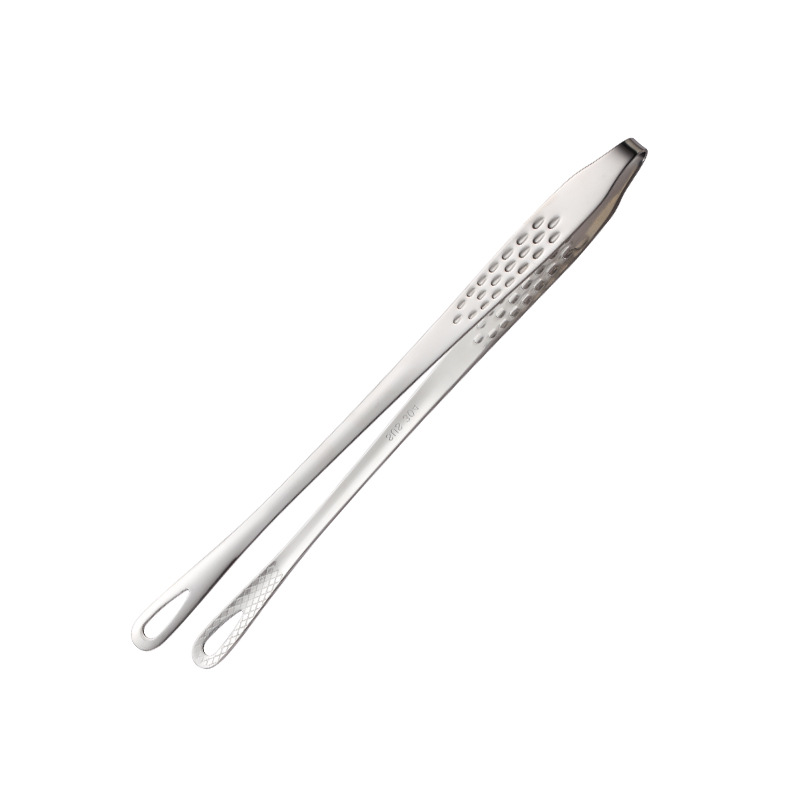 Korean style barbecue clip 304 stainless steel outdoor BBQ Barbecue clip restaurant buffet steak clip extended bread clip