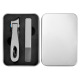 Slanted silver two-piece set (upgraded nano file)