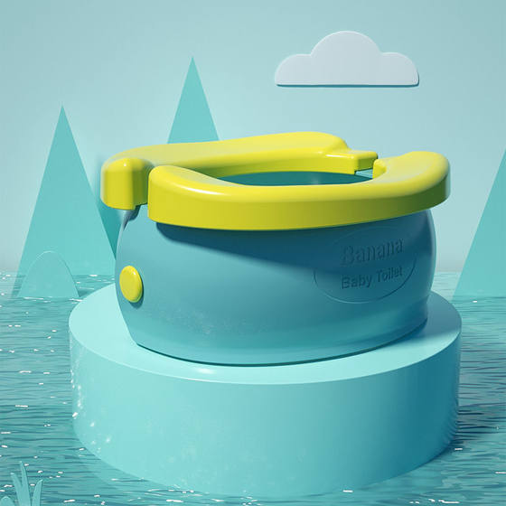 Strictly Selected Children's Toilet Foldable Banana Toilet Baby Car Urine Bucket Infant Portable Toilet