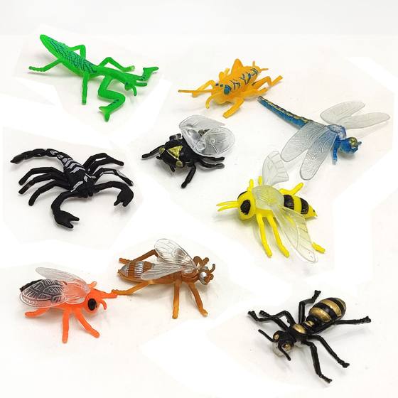 12 simulation small insect model mini educational cognitive children's toys mantis model children's toys cross-border