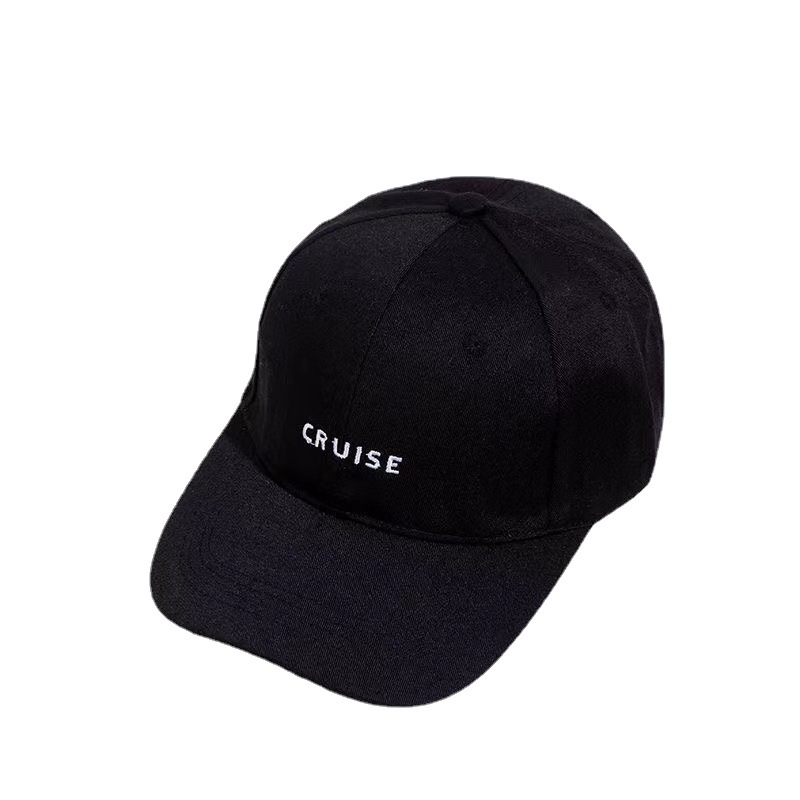 Western style hat online celebrity ins English letters embroidered peaked cap small fresh baseball cap Japanese style age-reducing simple cap