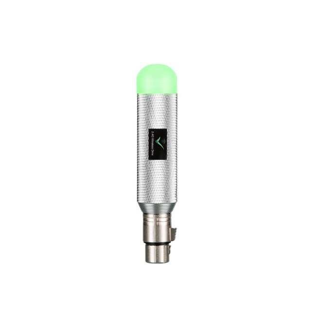 Rechargeable battery wireless dmx512 transceiver DMX signal transmitter wireless transmission signal