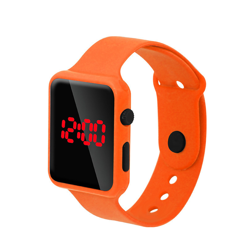 LED student popular sports watch fashion smart luminous couple men and women creative electronic watch factory wholesale