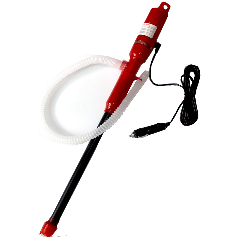 Upgraded Electric Oil Pumper Gasoline Oil Pumper Truck General Oil Resistant Oil Pumping Pump Self-priming Oil Pumping Pipe