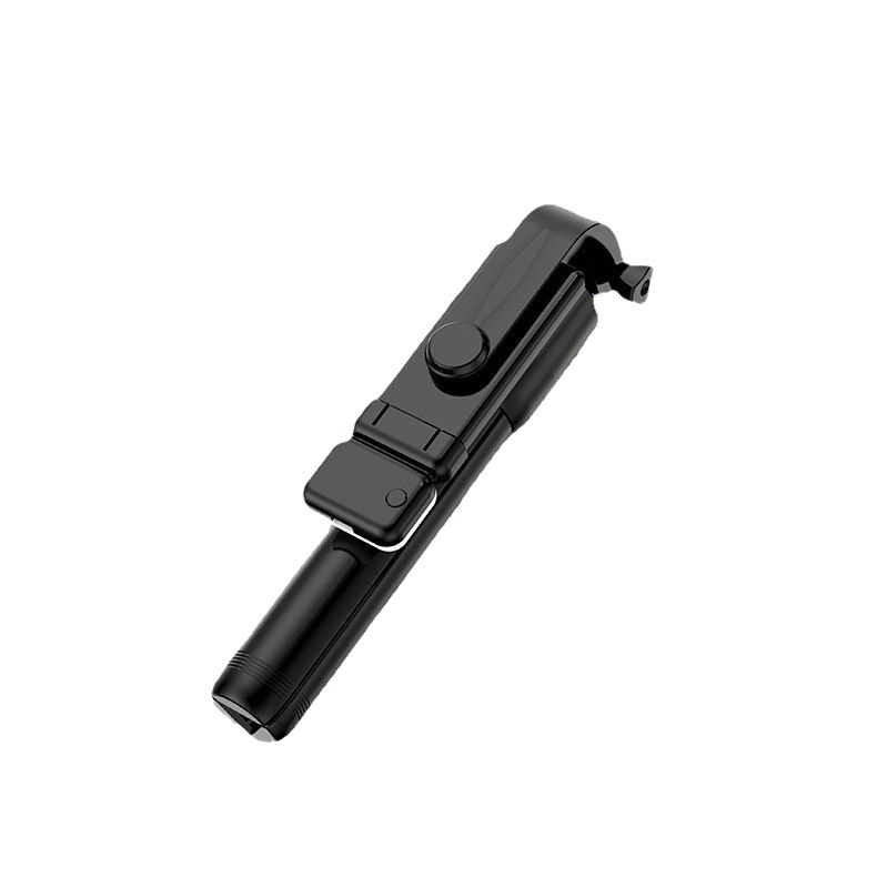 New tripod Bluetooth selfie stick mini mobile phone photo fill light selfie artifact Rod folding mini telescopic