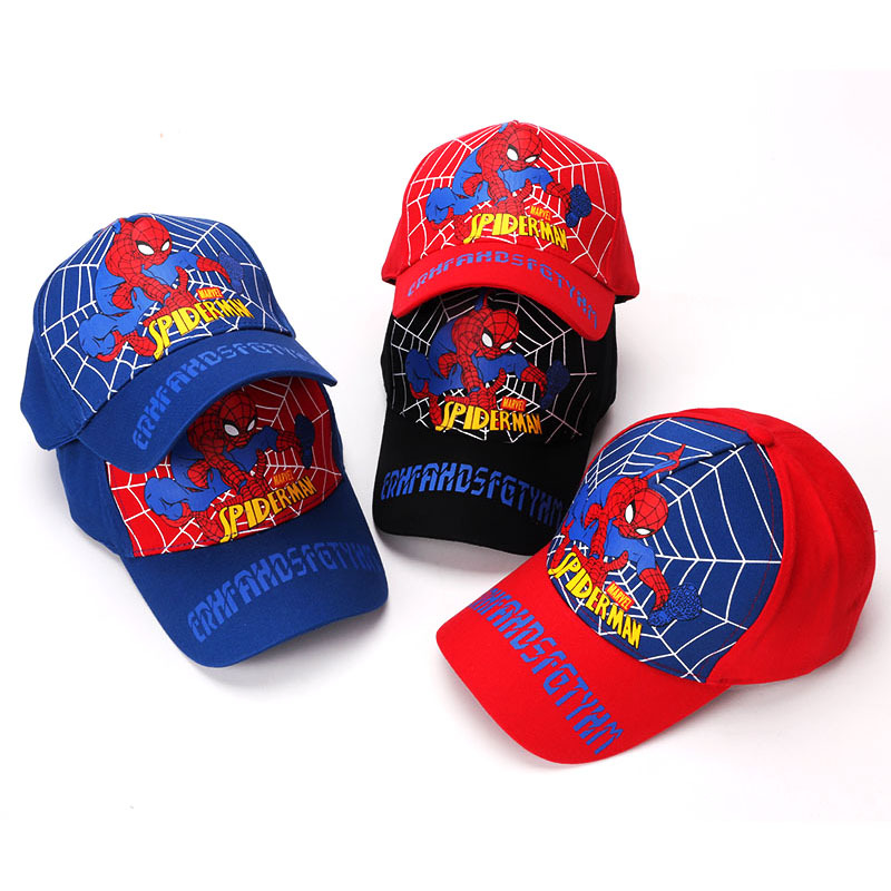 cartoon baseball cap boy spring and summer new children's hat hip-hop sunshade hat