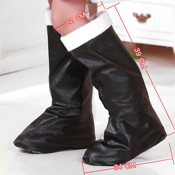 Christmas Supplies Santa Claus Costume Santa Claus Boots Christmas Shoes Christmas Leather Boots