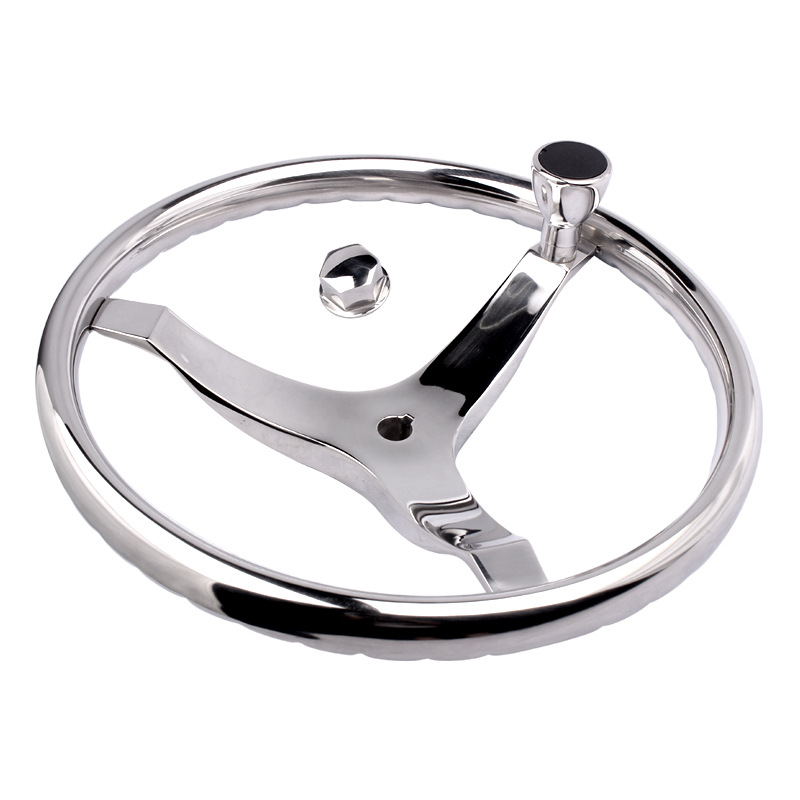 Yacht hardware accessories stainless steel marine hardware steering wheel hydraulic rudder steering wheel marine steering wheel