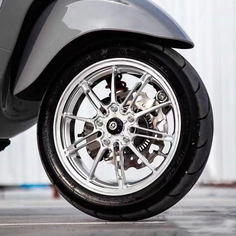 Адаптирован к алюминиевой пружине ступицы колеса vespa150cc/300cc Модифицированное переднее колесо Sprint