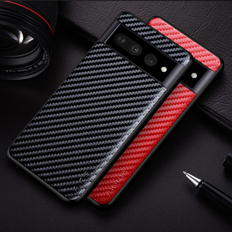 Suitable for 【Google】Google Pixel 7 Pro Google 6A Carbon Fiber Weave Phone Case