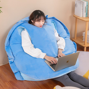 Foreign trade rotten turtle shell plush toy large doll wearable pillow children's birthday gift lazy sofa