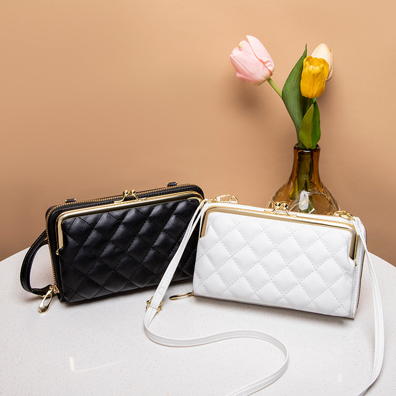 Embroidered mobile phone bag 2022ladies bag bag new foreign trade women's bag wholesale live shoulder mobile phone bag