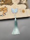 Sky blue plate Lake Blue * 12cm