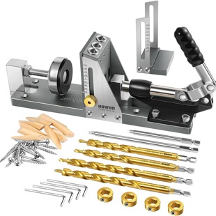 Carpentry inclined Hole locator Carpentry inclined Hole locator Hole drilling machine Pocket Hole Jig