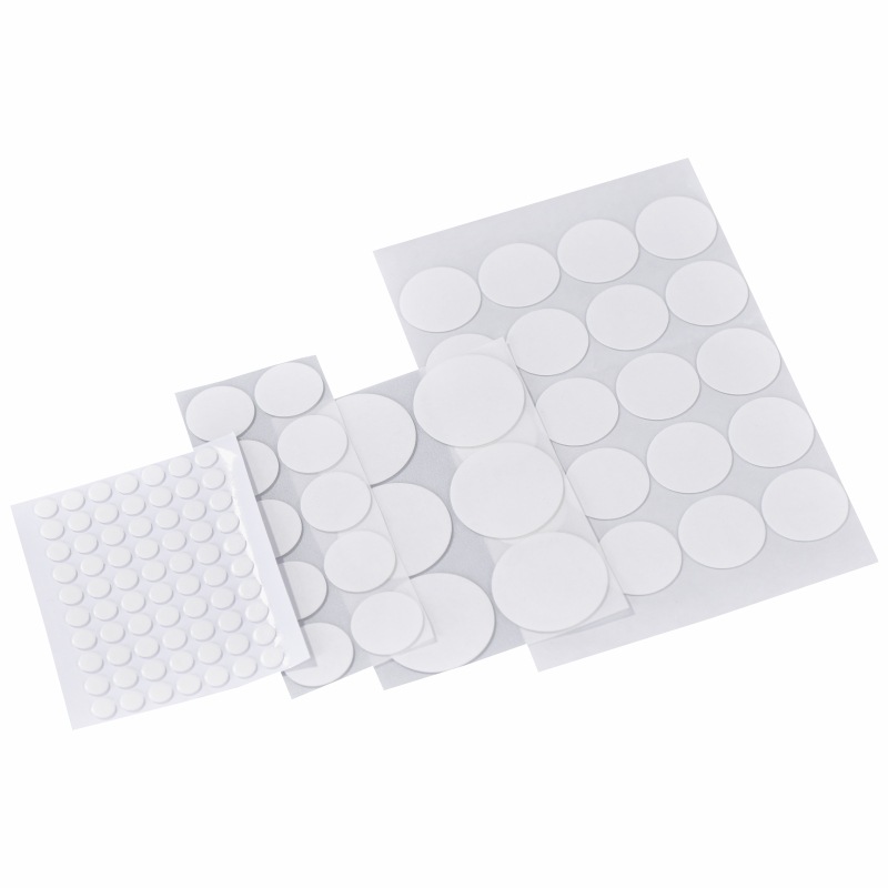 Acrylic Transparent Round Double-sided Adhesive High-viscosity Nano-balloon Round-point Adhesive Sticker Couplets Car-mounted Nano Non-trace Adhesive