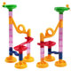 Ball building blocks three-dimensional track toys children's educational DIY assembled maze pipe Building Blocks 29-113PCs