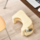 Upgraded upturned stool milk yellow 24*46*17