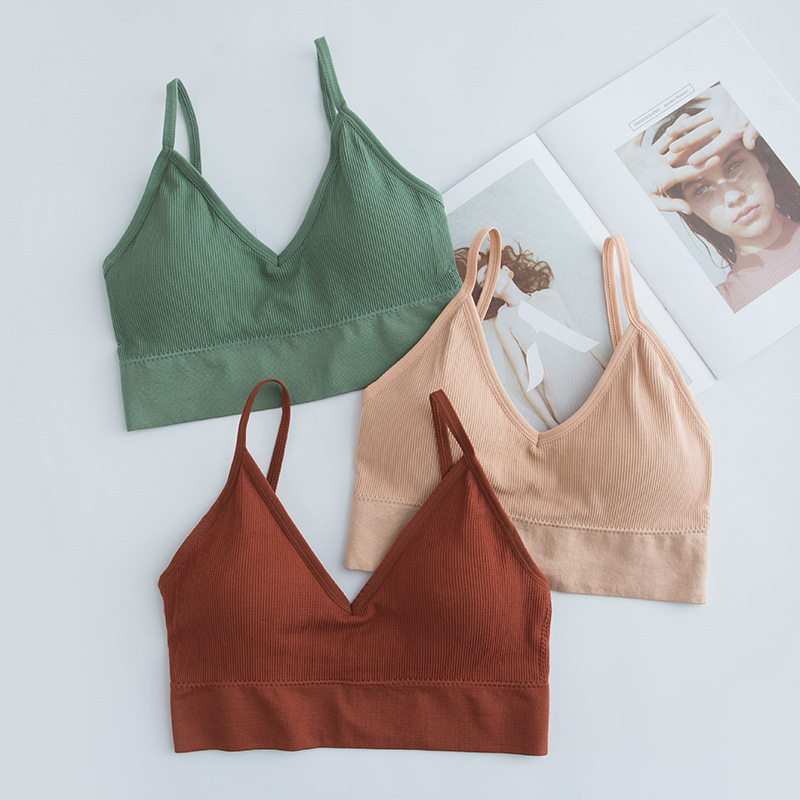 Big U-back Strapless and Backless Sports Bra_voghion.com