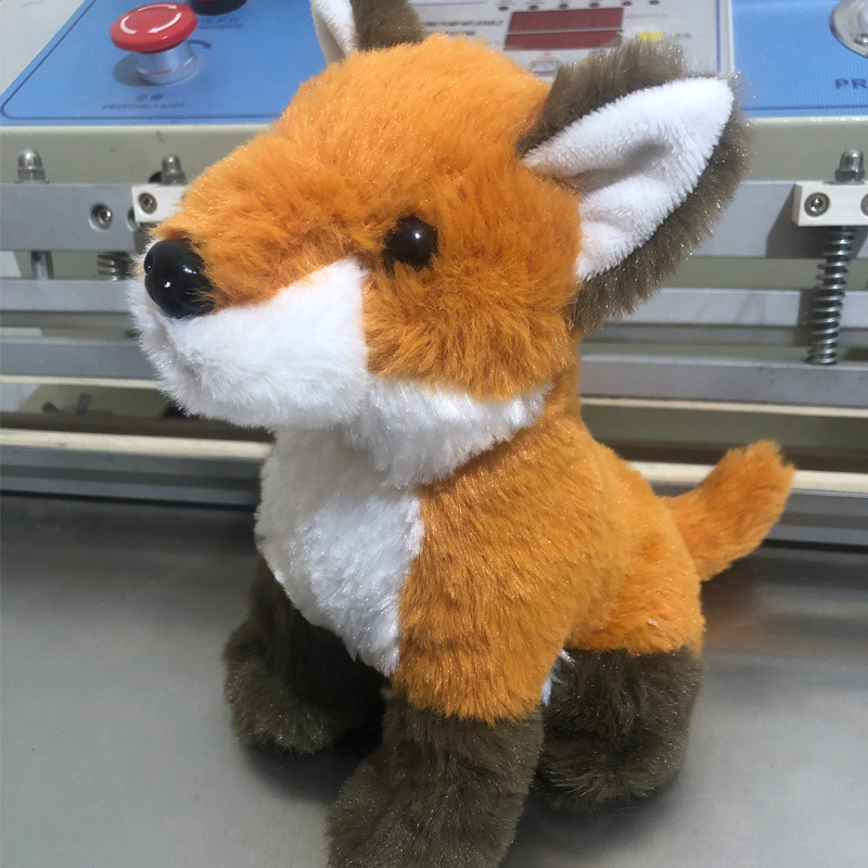 Wholesale cross-border cartoon cute Fox doll plush toy rag doll animal pillow holiday gift