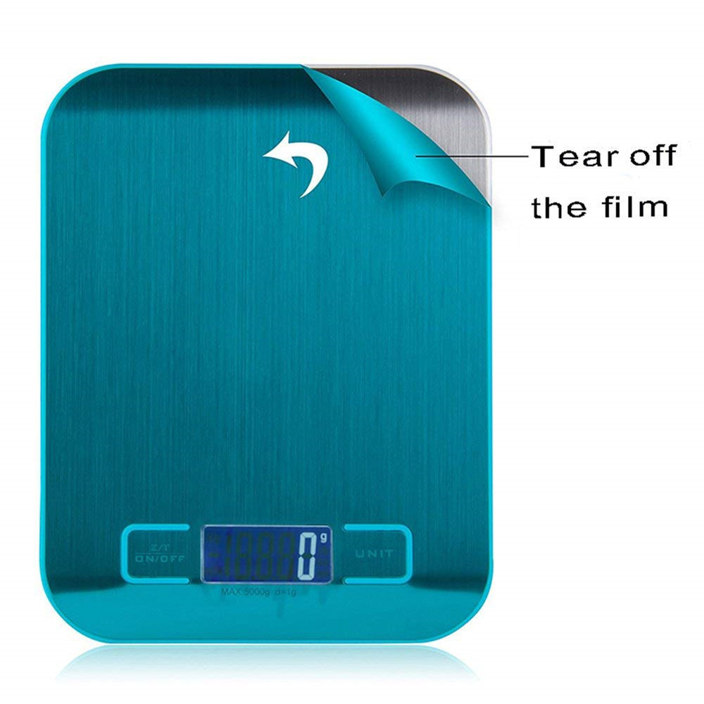 Kitchen electronic scale household stainless steel electronic kitchen scale baking seasoning food scale 1g factory wholesale