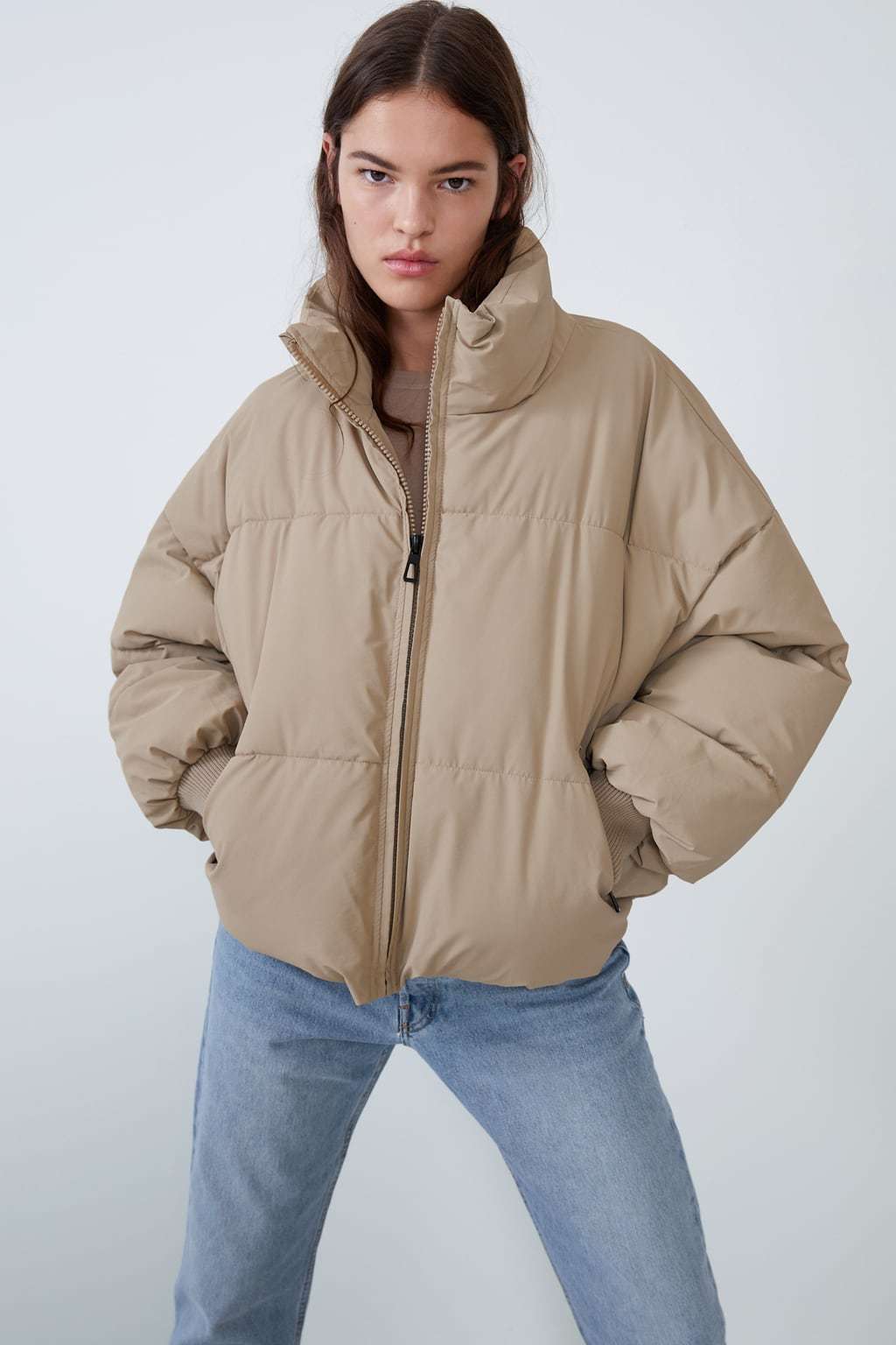2024 Autumn and Winter New European and American Cross-border Women's Clothing Urban Leisure Loose Bread Coat W09 3098