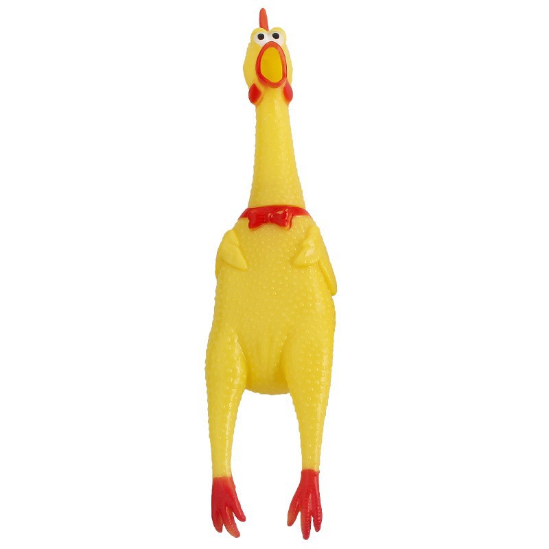 Dog TPR popular online celebrity screaming chicken screaming chicken biting-resistant chicken relieving stuffy screaming chicken decompression chicken