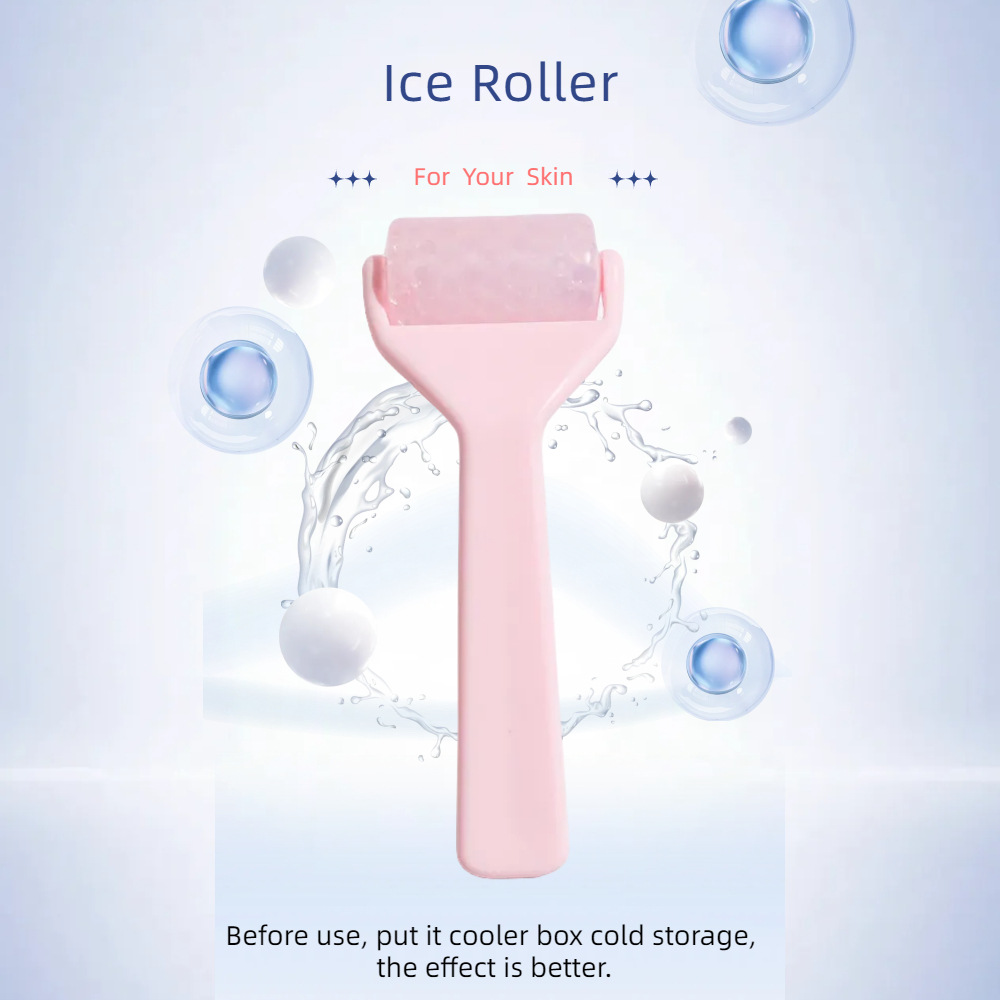 PE Translucent Gel Ice Roller ICE ROLLER Ice Facial Beauty Instrument Face Massage Ice Roller